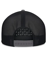 Fanatics Men's Charcoal New York Rangers Fairweather Adjustable Hat