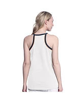 G-iii 4Her by Carl Banks Women's White Detroit Tigers Curveball Tank Top