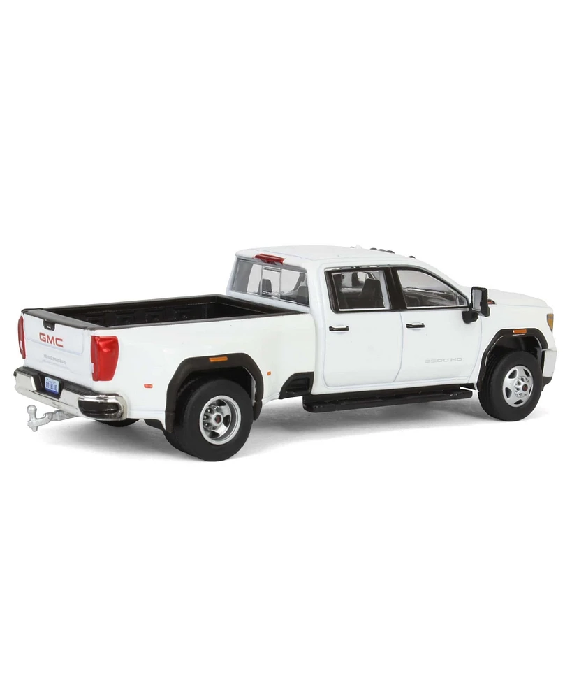 1/64 2022 Gmc Sierra 3500HD Pro Dually, Summit White Diecast Exclusive