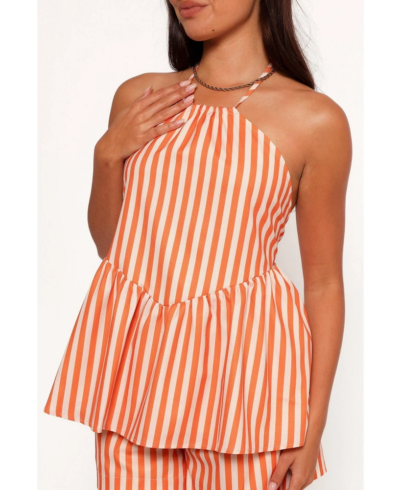Petal and Pup Women's Valencia Halterneck Top