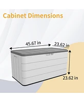 Mondawe Multi-Functional Bench Storage Box (Weatherproof & Lockable)