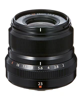 Fujifilm Xf 23mm (35mm) F/2R Wr Lens, Black - Bundle With 43mm Filter Kit, Lens Case, Cleaning Kit, Capleash, Lens Cleaner, Pc Sofrtware Package