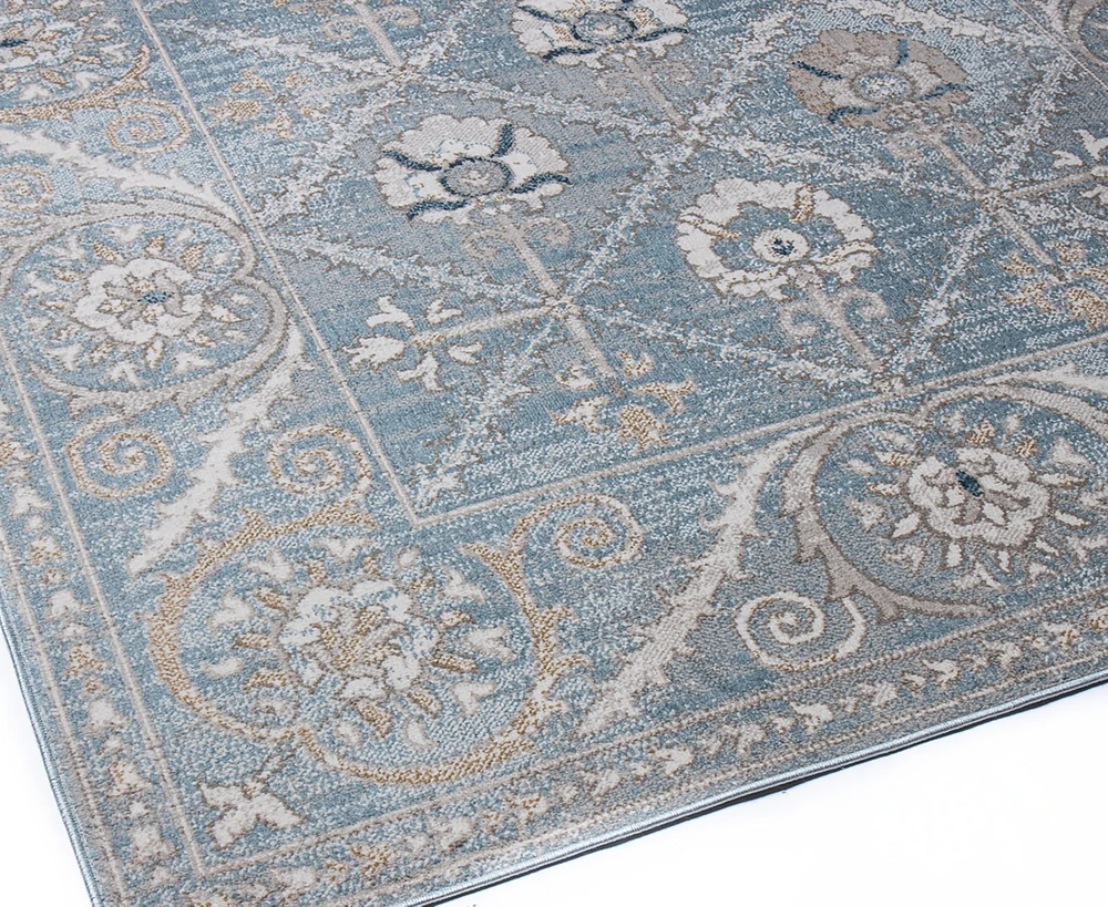 Bashian Parlin ASH314 2'6"x8' Runner Area Rug