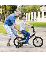 Kids Bike with Adjustable Seat Low-Step Frame for Easy Mounting