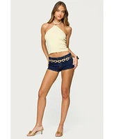 Edikted Women's Hollis Knit Halter Top
