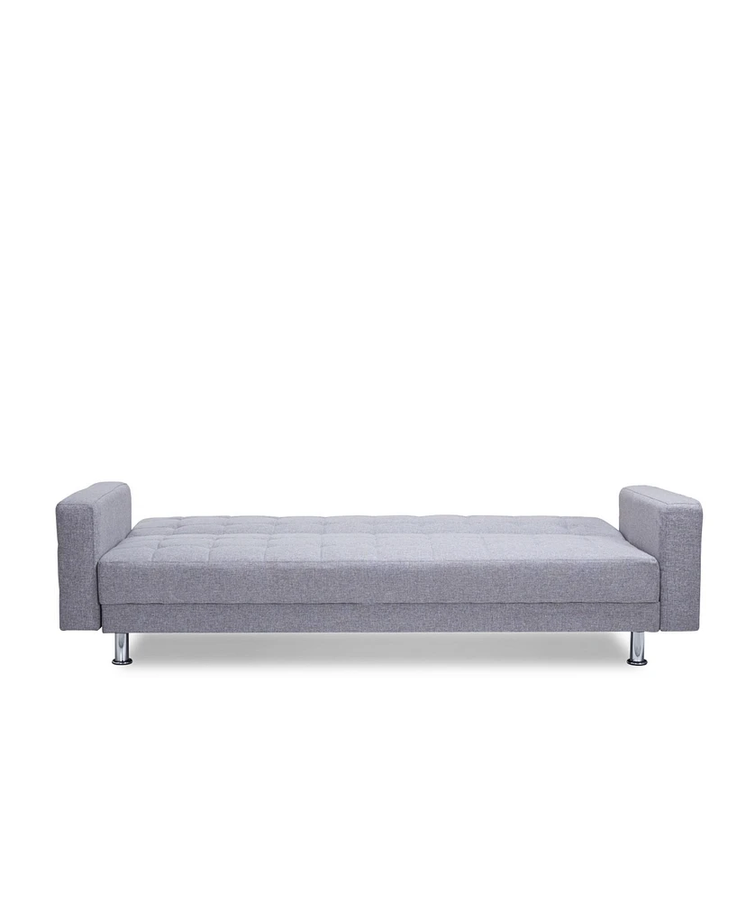 Gold Sparrow 87" Polyester Frankfort Convertible Sofa Bed, Created for Macy's
