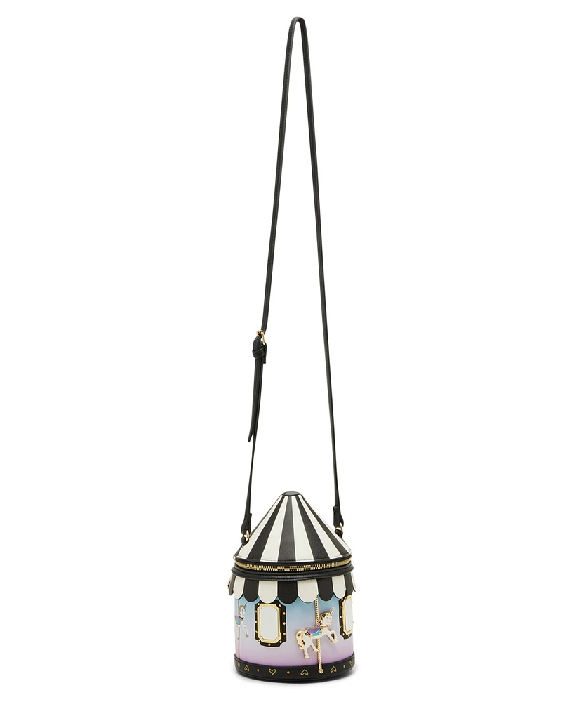 Betsey Johnson Spin Me Mini Crossbody Bag