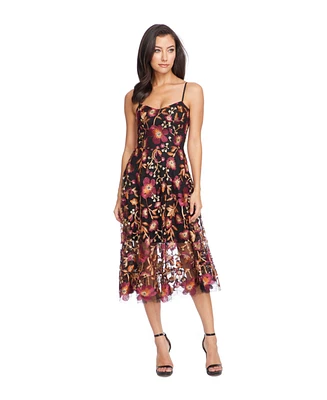 Dress the Population Uma Women's Sleeveless Fit & Flare
