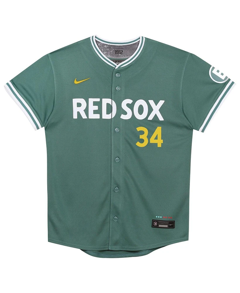 Nike Preschool David Ortiz Green Boston Red Sox 2025 City Connect Limited Retired Player Jersey