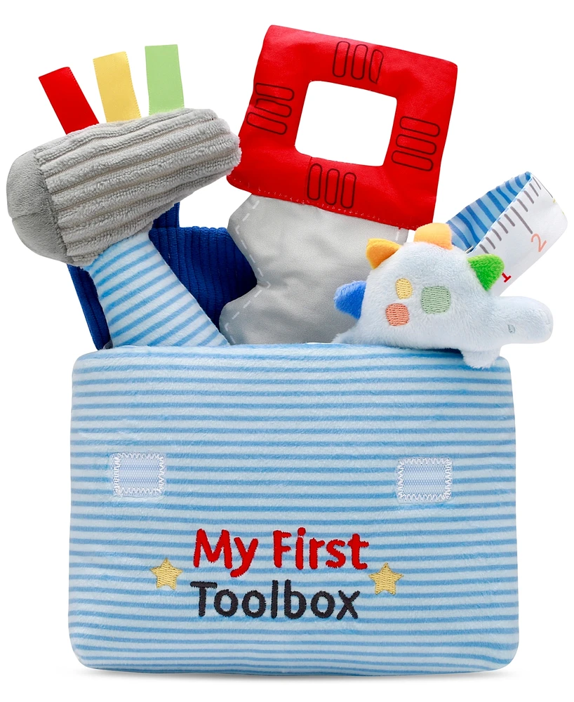 Little Me Baby Boys My First Toolbox Plush Play Set