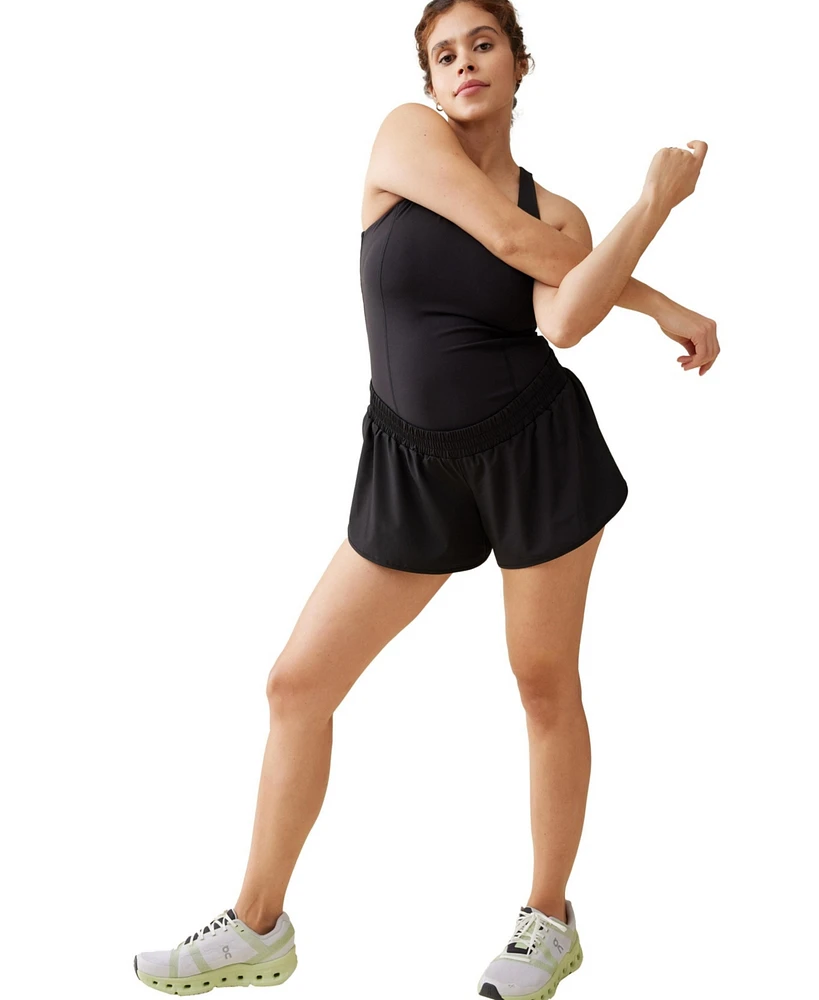 Ingrid + Isabel Maternity Active Runsie Romper