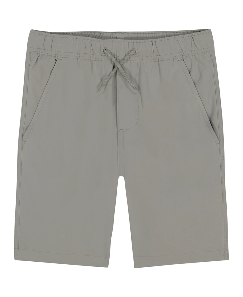 Nautica Big Boys Uniform Lowell Stretch Moisture-Wicking Jogger Shorts