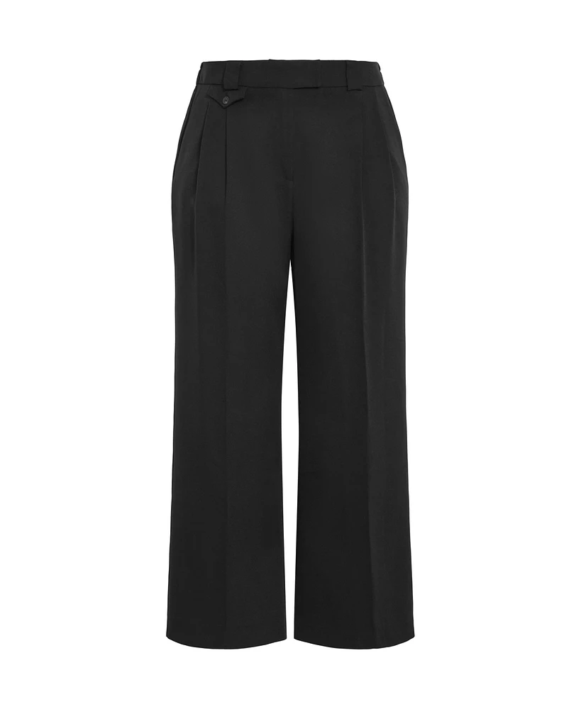 City Chic Plus Jazmin Crepe Pant