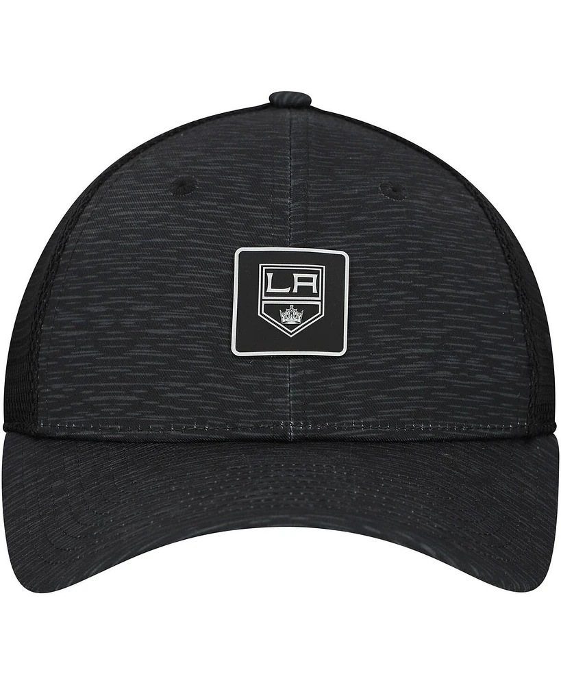 Fanatics Women's Black Los Angeles Kings Authentic Pro Adjustable Trucker Hat
