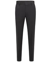 Boss by Hugo Men's Virgin-Wool Serge Slim-Fit Pants
