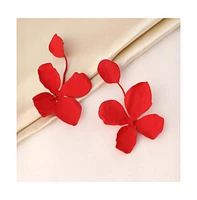 Sohi Maxi-Floral Drop Earrings