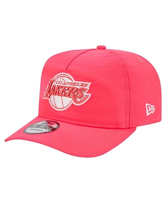 New Era Men's Pink Los Angeles Lakers Injection Everyday Golfer Adjustable Hat