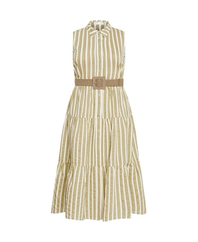 City Chic Plus Clean Lines Dress