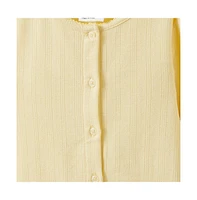 Cotton On Girls Little/Big Emma Button Through Long Sleeve