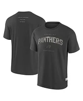 Fanatics Men's Charcoal Carolina Panthers Elements Weathered Tonal Future Ground T-Shirt