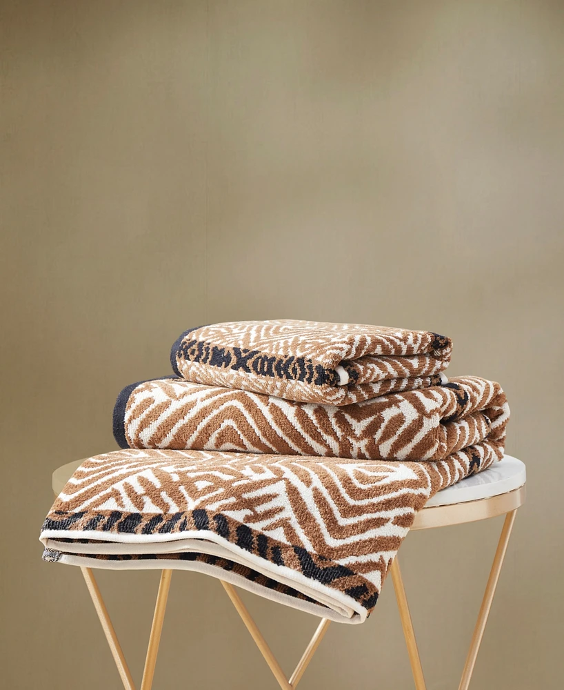 Rochelle Porter Tiger Cotton Bath Towel, 54" x 32"