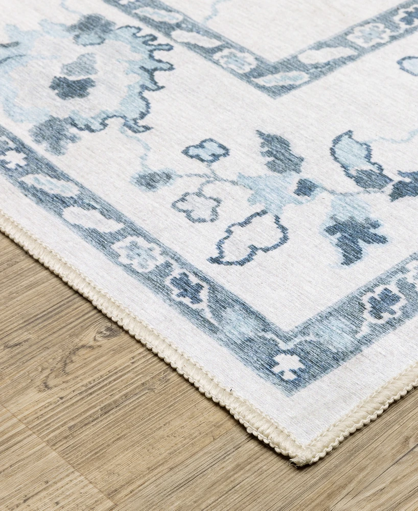 Oriental Weavers Addison Machine Washable ADD02 3'3"x5' Area Rug