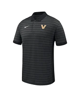 Nike Men's Vanderbilt Commodores 2025 Early Season Coaches Sideline Victory Stripe Performance Polo Shirt