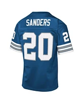 Mitchell & Ness Big Boys and Girls Barry Sanders Blue Detroit Lions 1996 Throwback Fashion Jersey