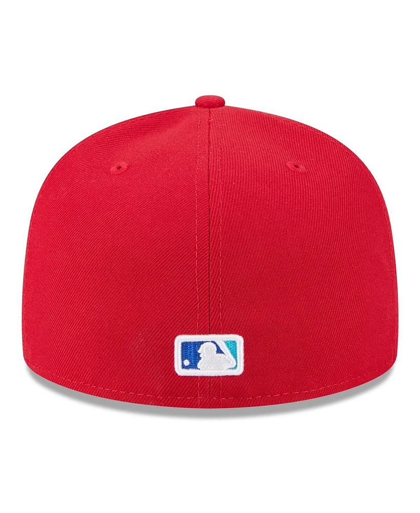 New Era Men's Red Philadelphia Phillies 2025 Big League Chew 59FIFTY Fitted Hat