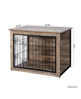 Streamdale Furniture Medium Wooden Dog Crate Furniture
