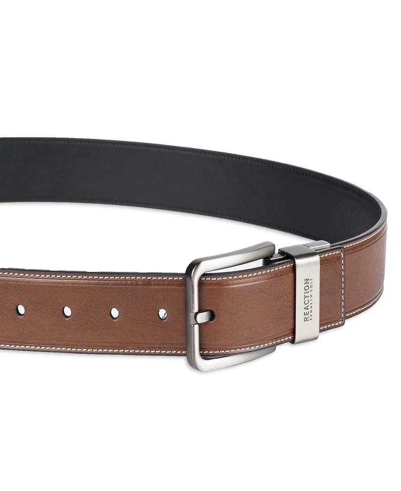 Kenneth Cole Reaction Men's 2-In-1 Reversible Stretch Dress Belt
