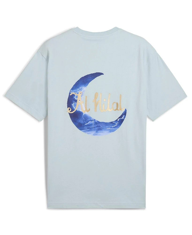 Puma x Kid Super Men's Blue Al Hilal 2025 Fifa Club World Cup Graphic T-Shirt