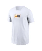 Nike Men's White Tennessee Volunteers Campus Logo Swoosh T-Shirt