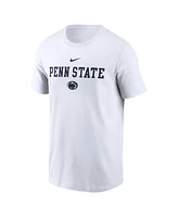 Nike Men's White Penn State Nittany Lions 2-Hit Stacked T-Shirt