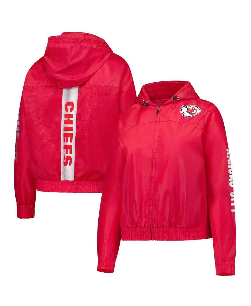 Fanatics Women's Red Kansas City Chiefs Full Zip Hoodie Jacket