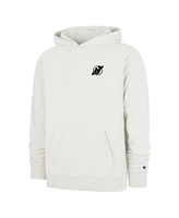 '47 Brand Men's Natural New Jersey Devils Foundation Pullover Hoodie