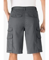 KingSize Big & Tall 12" Side Elastic Cargo Shorts