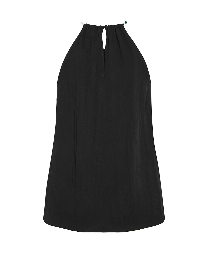 City Chic Women's Island Detail Top