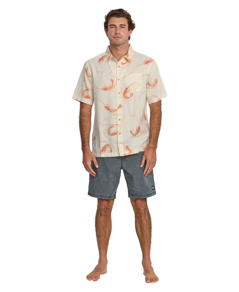 Quiksilver Waterman Men's Jumbo Woven Shirt