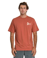 Quiksilver Waterman Men's Island Man Screen T-Shirt