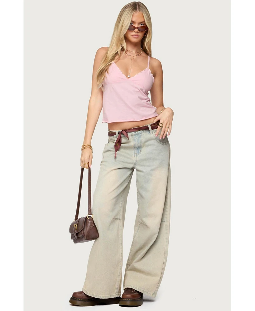 Edikted Women's Glendon Babydoll Top