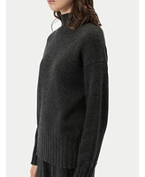 Gobi Cashmere Women's Relaxed-Fit Turtleneck
