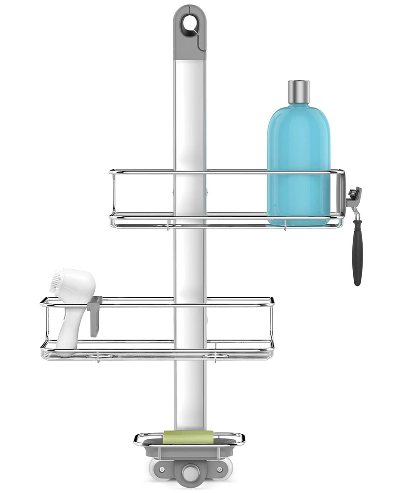 simplehuman Medium Adjustable Hanging Shower Caddy