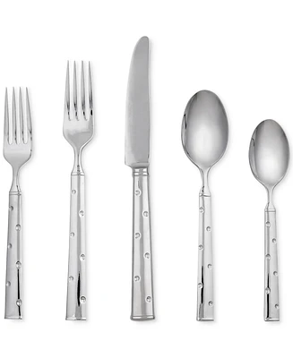 kate spade new york Larabee Dot 20 Piece Flatware Set, Service for 4