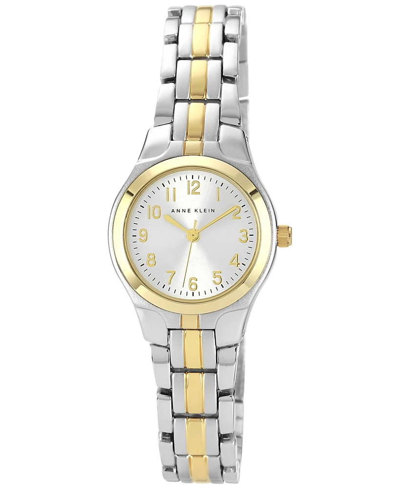 Anne Klein Women's Two Tone Bracelet Watch 28x26mm