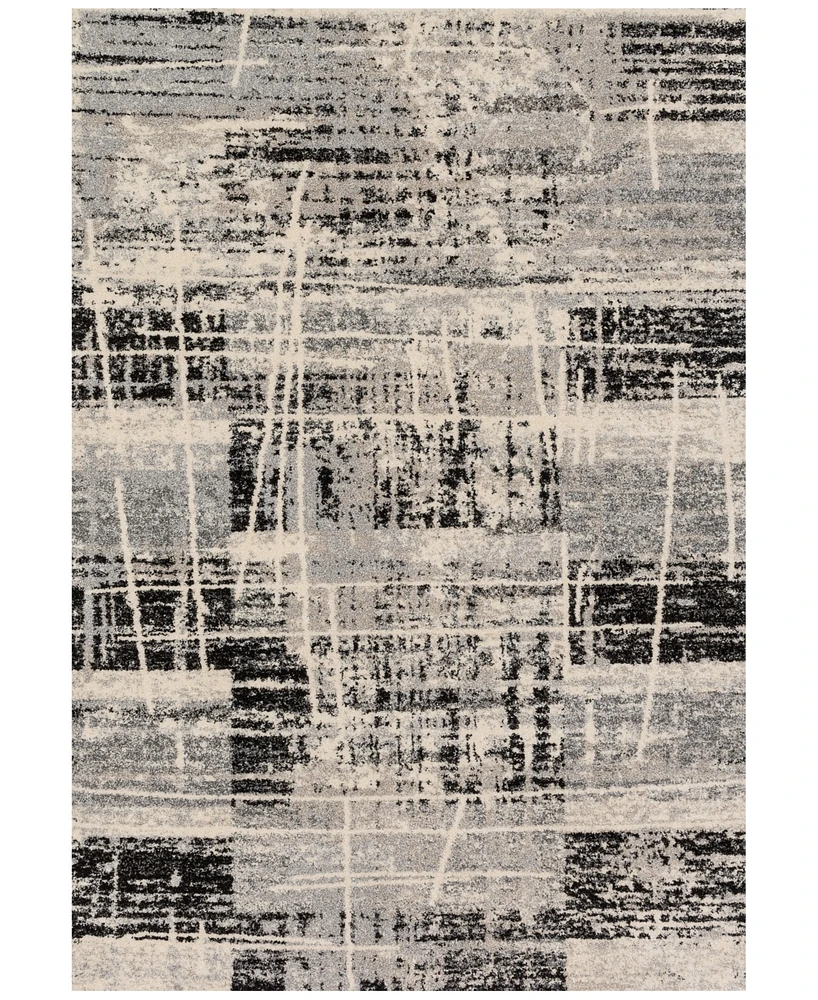 Closeout! Loloi Emory Eb-06 Gray/Multi 5'3" x 7'7" Area Rug