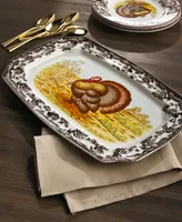 Spode Woodland Turkey Rectangular Platter
