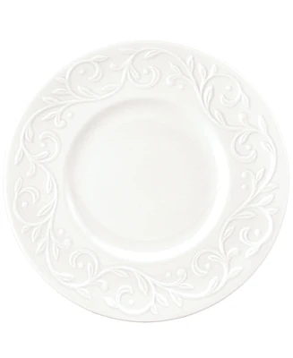 Lenox Dinnerware, Set of 4 Opal Innocence Carved Dessert Plates