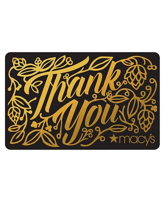 Thank You E-Gift Card
