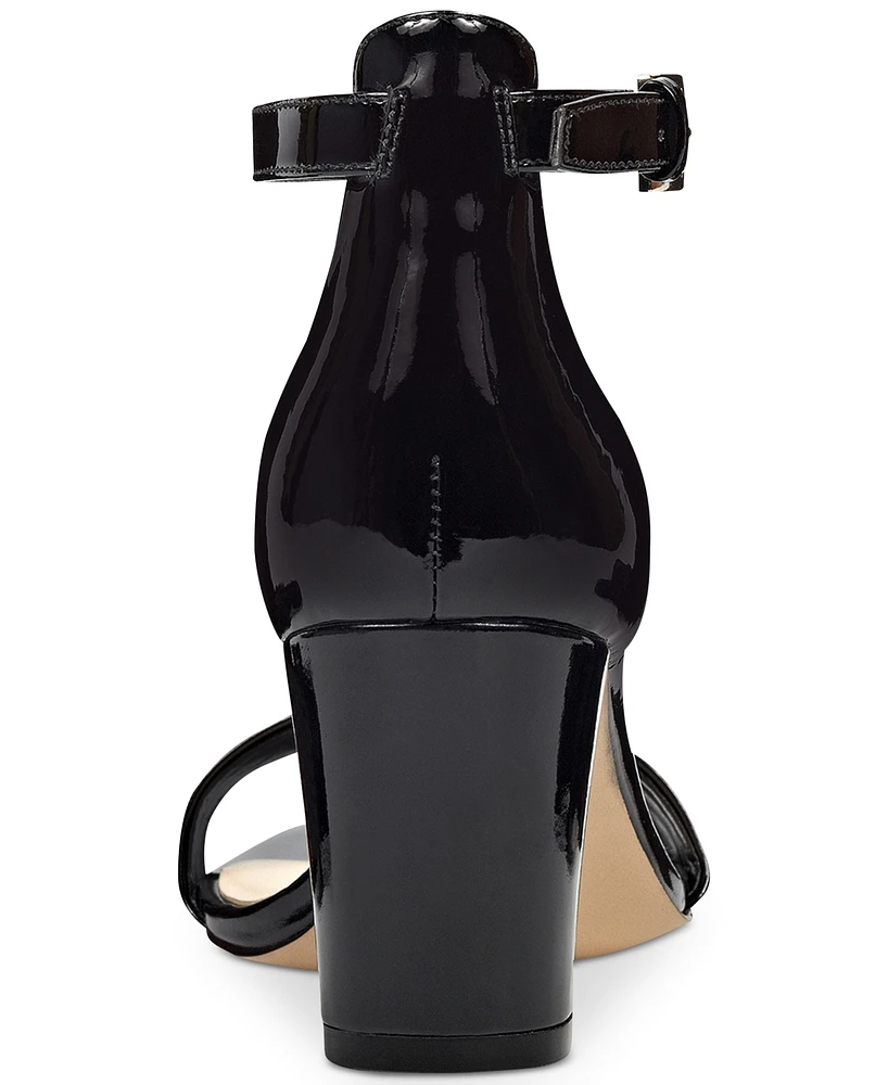 Nine West Women's Pruce High Block Heel Dress Sandals